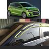 For CHEVROLET Spark 2010 2011 2012 2013 2014 2015 2016 2017 2018 Car Sticker Plastic Window Glass Wind Visor Rain/Sun Guard Vent