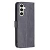 For Samsung Galaxy M35 5G Phone Cases Wallet Stand Geometry Imprint Leather Cover
