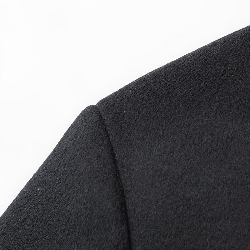 FAPAI Men's Merino Wool Blend Detachable Down Liner Wool Jacket