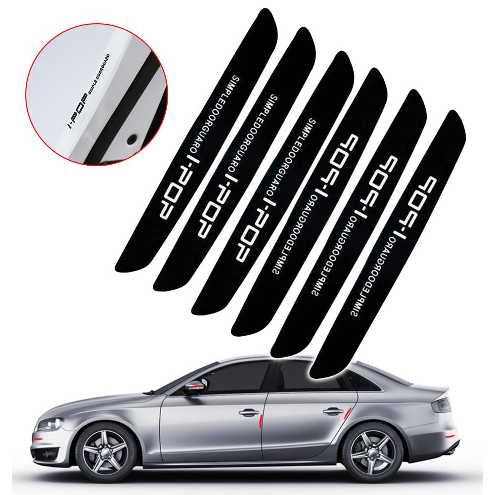 6 Stück Auto Autotürkantenschutzleisten Puffer Zierleisten Schutzleiste Kratzschutz Autotür Rammschutz für BMW