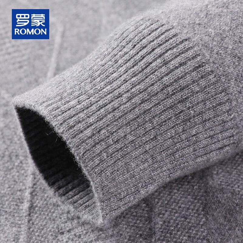 ROMON Men's 100% Pure Cashmere Pullover Sweater