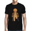 1Tee Mens Christmas Gingerbread Man On Crutches T-Shirt