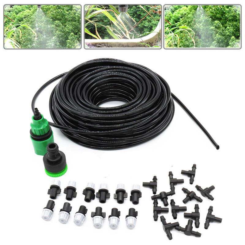 Micro-spray Cooling System Kit Balcony Greenhouse Spray Irrigation Automatic Watering Device