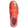Adidas AdiZero Triple Jump Signal Coral Unisex Sneakers Orange Silver-Metallic Cloud-White EE4622