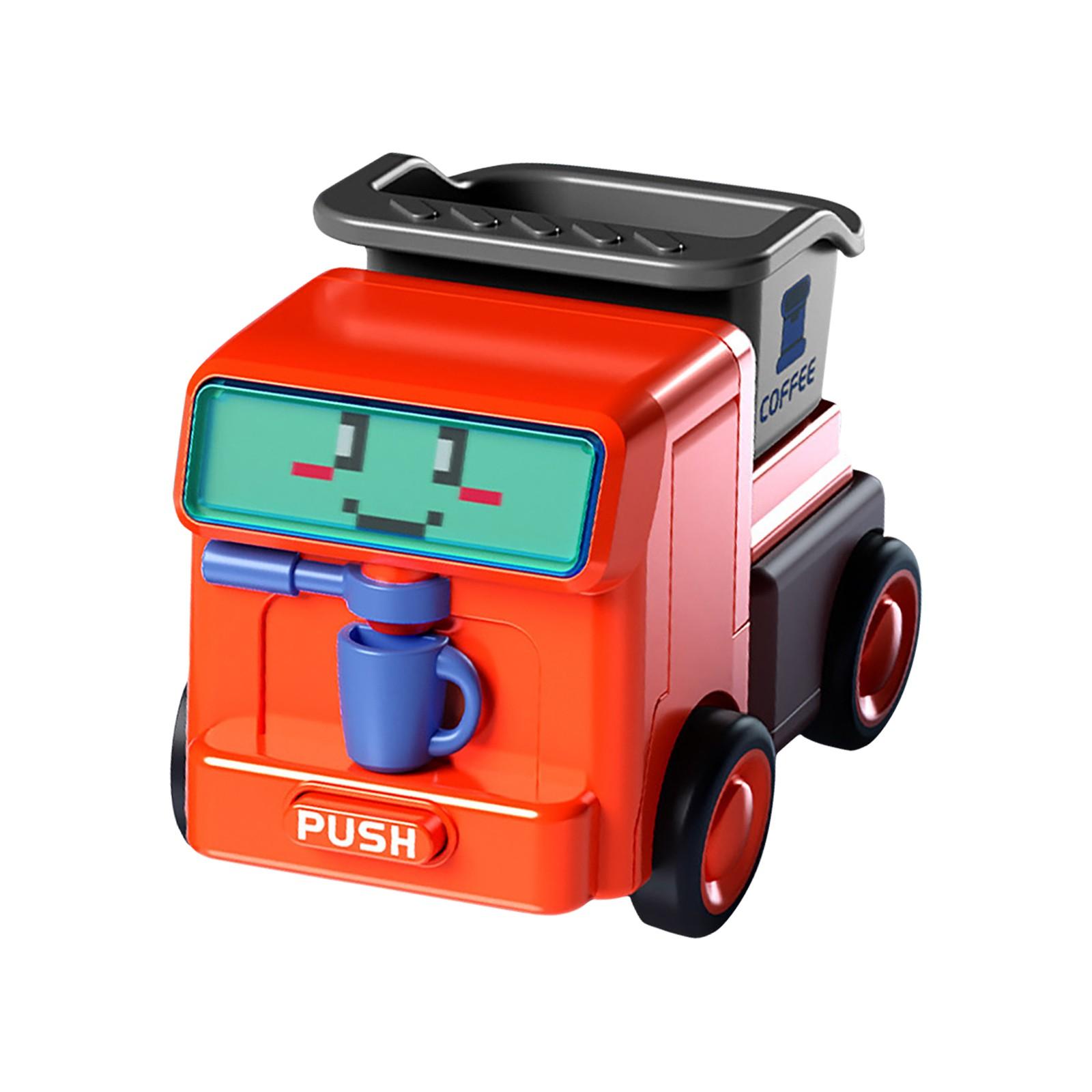 

Transformable Excavator, Inertial Bumper, Transformable Robot, Engineering Vehicle Toy For Male Children one size червоний