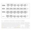 Quality 144Key MOA Profile PBT Keycaps for Improved Typing Experience On Mechanical Keyboards Comfortable KeyCaps