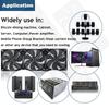 12cm High Speed DC 12V 220V Btc Mining Machine Chassis Exhaust Fan 120MM Violent Server Cooling Fan