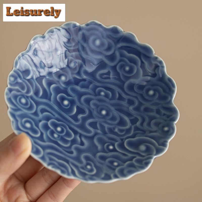 Glückverheißende Wolken Obstschalen Kreative Gebäckplatte Kuchenständer Erfrischungs-Obstplatte Haushaltsteilplatte Handwerk