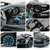 1/32 Bugatti Diecast Alloy Car Model Metal Pull Back Simulation Car Toy Boy Sports Car  Acousto-optic With To Open The Door Gift Car Toy