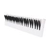 Nordic Style Wall Mounted Coat Rack Hook Piano Key Design Wood Coat Hanger for Home