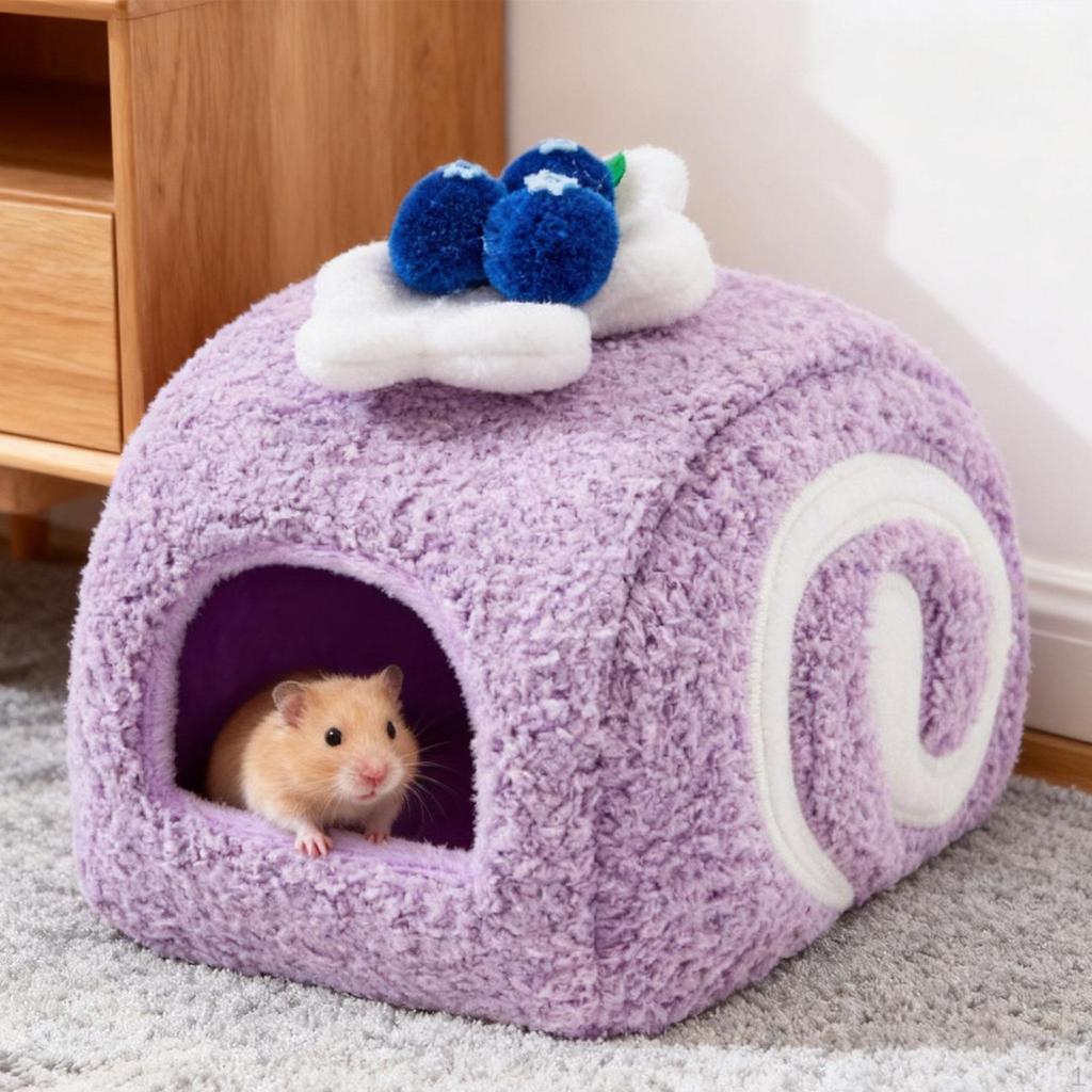 Hamsterbett Lebensraum Bequem Niedlich Süß Schlafnester Kleintiere Bettwäsche Haus für