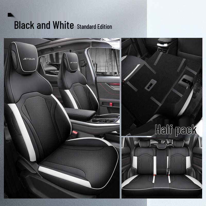 LTCS Jietu Dasheng Sporty Leather Car Seat Cushion - All Seasons Fit