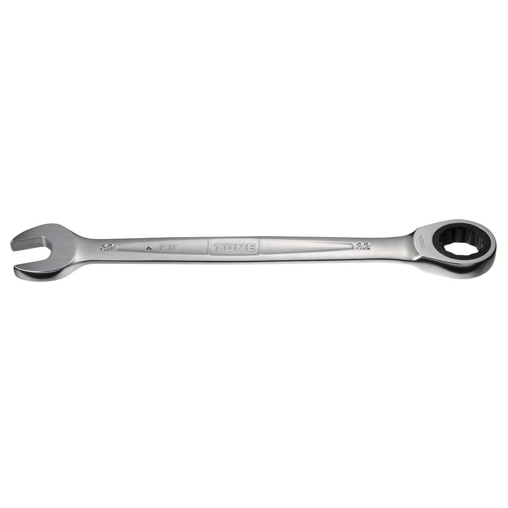 TONE Ratchet Combination Wrench 32mm Jaw Opening HPRM-32,