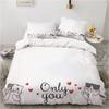 Animal Kitty King Queen Duvet Cover Lovely Pet Cat Bedding Set Cartoon Quilt Cover 2/3pcs Colorful Polyester Comforter Cover