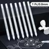 0.8/1/2/3mm White Permanent Paint Pen for Wood Rock Plastic Leather Glass Stone Metal Canvas Ceramic Deep Hole White Marker Pen