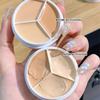 Three Color Concealer Spot Acne Print Repair Foundation Dark Circle Are Not Easy To Stick Powder Pure Holding Makeup Longlasting