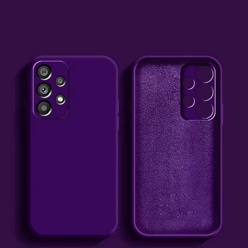 Soft Square Liquid Silicone Phone Case For Huawei Honor 80 70 60 50 Pro SE Cover