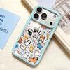 Animal Design Transparent Phone Case for iPhone 13/14/15/16/17 Pro Max - Full Coverage for Women
