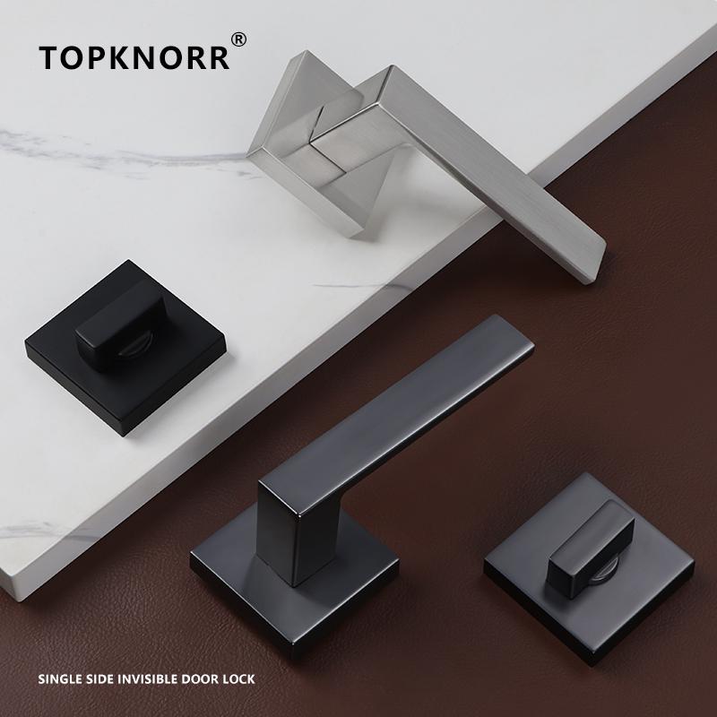 Invisible Door Lock Bedroom Single Side Secret Lock Chamber Door With Key Hidden Door Handle Background Wall Hidden Door Lock