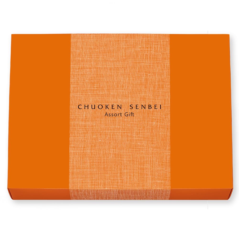 Chuoken Rice Cracker Assortment Gift Rice Individually Perfect As a Gift or Souvenir Set, Crackers, Wrapped, (41 Pieces)