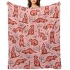 Major Meerkats Throw Blanket Luxury Brand Winter Beds Soft Plaid Summer Beddings Blankets