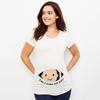 Maternity Shirt Pregnancy AnnounceUnisext Tee Summer Casual Mama Pregnancy Blouses Clothes Basic Mama Clothes