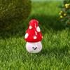 Smiling Mushroom Moss and Succulent Resin Ornaments for Creative DIY Micro Landscaping