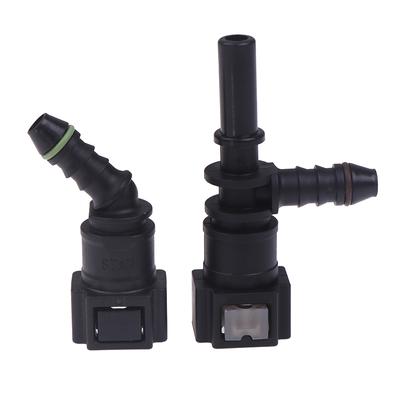 Mangueira da Linha de Combustível do Carro Conector Rápido de Nylon 7,89mm Id6 Conexão Tee Fêmea Acoplador de Mangueira de Borracha da Linha de Combustível Automotiva