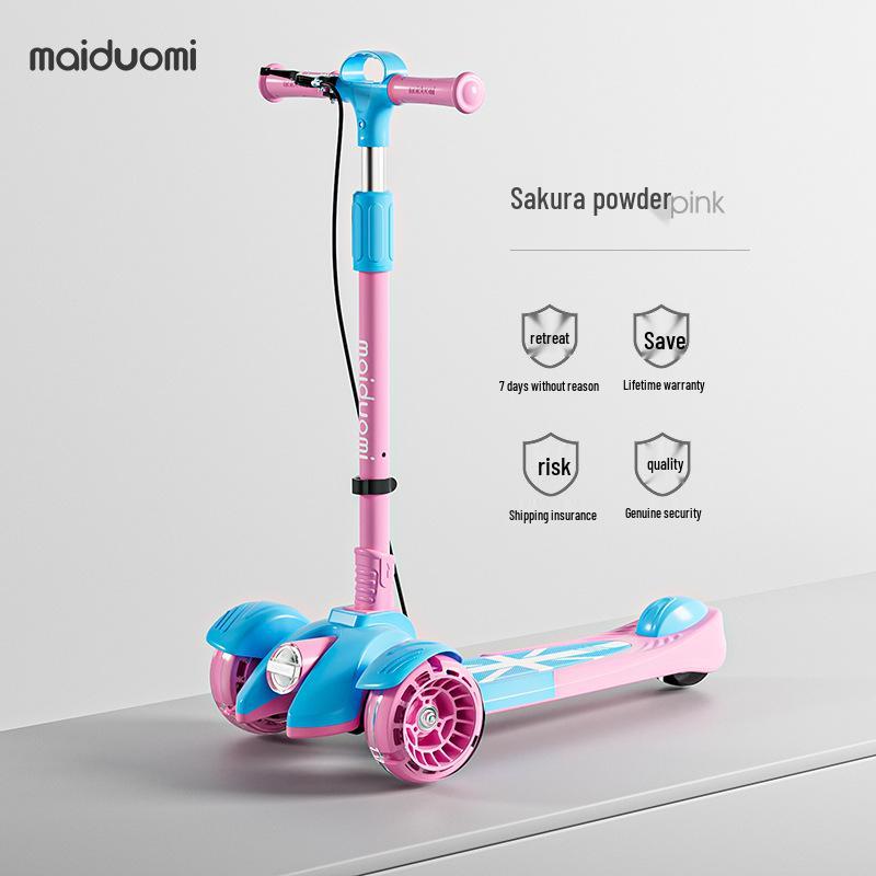 

Складной самокат Maiduomi для детей от 3 до 12 лет и старше, подходит для мальчиков и девочек.