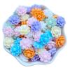 60 Stück Neu Süß 12mm Mini Kleine Blume Serie Harz Flache Rückseite Verzierungen Schmuckherstellung Maniküre Haarschmuck Zubehör