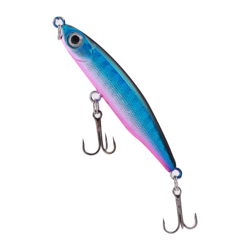 

1 шт. тонущий карандаш, рыболовная приманка, воблеры, мини искусственные металлические твердые приманки, джиг-глаза, Pesca, форель, рыболовные снасти синий