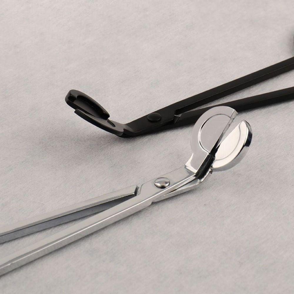 Multi-color Candle Wick Trimmer Straight Handle Stainless Steel Candle Accessories Candle Tools