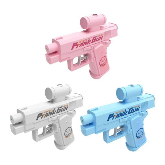 Prank Water Shooter Toy Two-Way Water Sprinkler Refillable Prank Spray Forward Backward Outdoor Water Play Toy for Office School