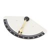 Marine Clinometer Pendulum Type High Accuracy Measurement Bakelite Copper Angle Inclinometer Gauge for Boats Yacht RV