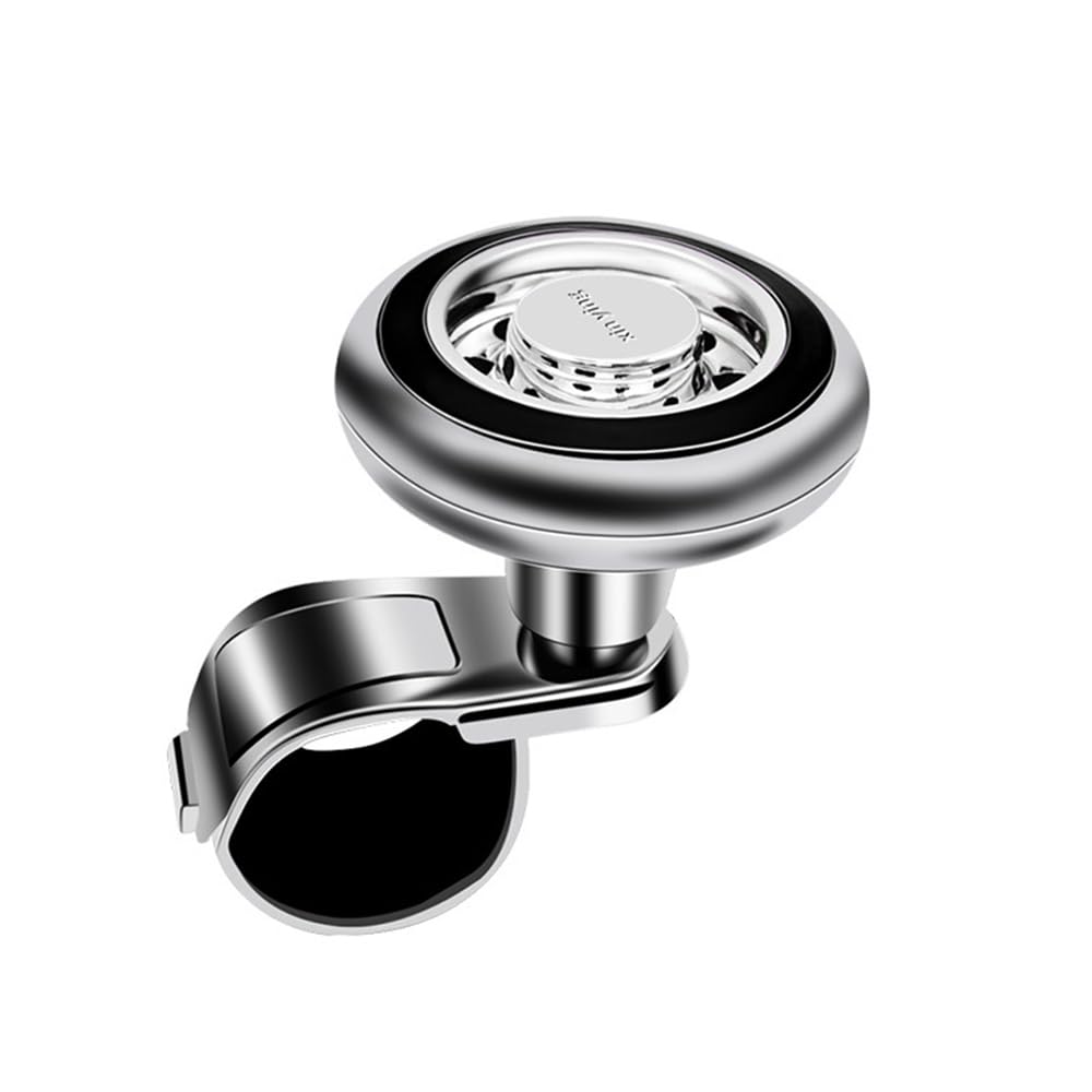 Renjzle Steering Wheel Spinner, Handle Spinner, Steering Knob, Mounting Handle Size 0.9 - 1.7