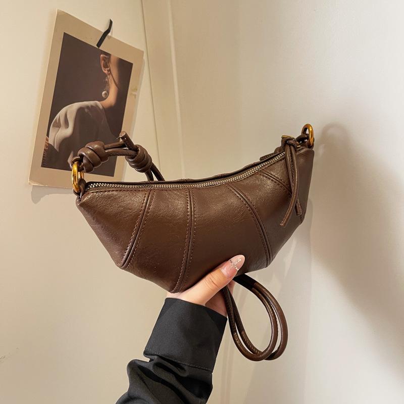 French Niche Quality Underarm Bag, Women's Bag, Simple Dumpling Bag, Versatile Single-shoulder Crossbody Bag