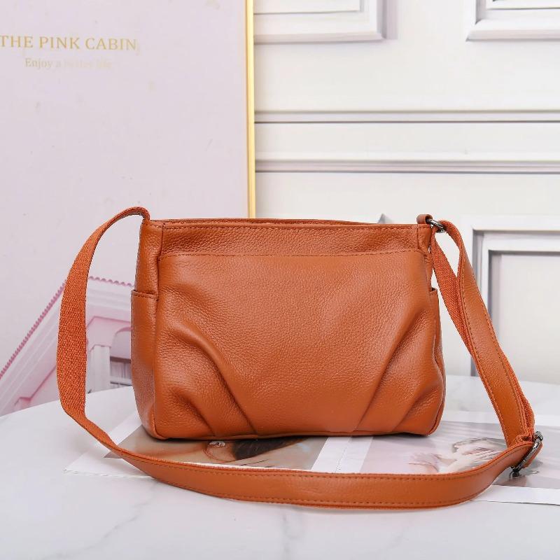 Women's Full-Grain Cowhide Leather Shoulder Bag - Spacious Cvertible Tote with Multi-Compartment Organizer Commuter Handbag