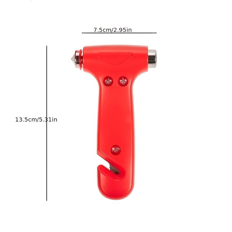 1Pcs 3‑in‑1 Car Safety Hammer Emergency Window Breaker Seatbelt Cutter for Car Home Office