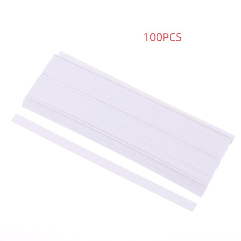 100Pcs Perfume Tester Strips Fragrance Test Strips Essential Oil Tester Scents Aromatherapy Testing Paper Perfume Kit