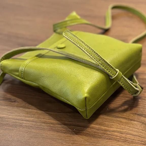 Johnature Small Bag Casual Mini Genuine Leather Phone Bag Versatile Women's Shoulder Crossbody Bags