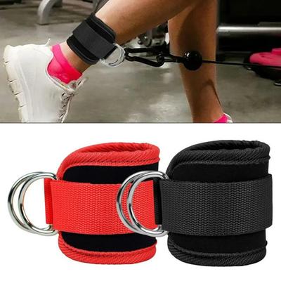 Ankle Strap for Cable Machine Adjustable Ankle Resistance Bands with Cuff for Gym Kickback Glute Workout Leg Extension Lower Body Exercise