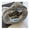 IELGY Hand-Woven Bag All-Match Underarm Bag One-Shoulder Portable Dumpling Bag