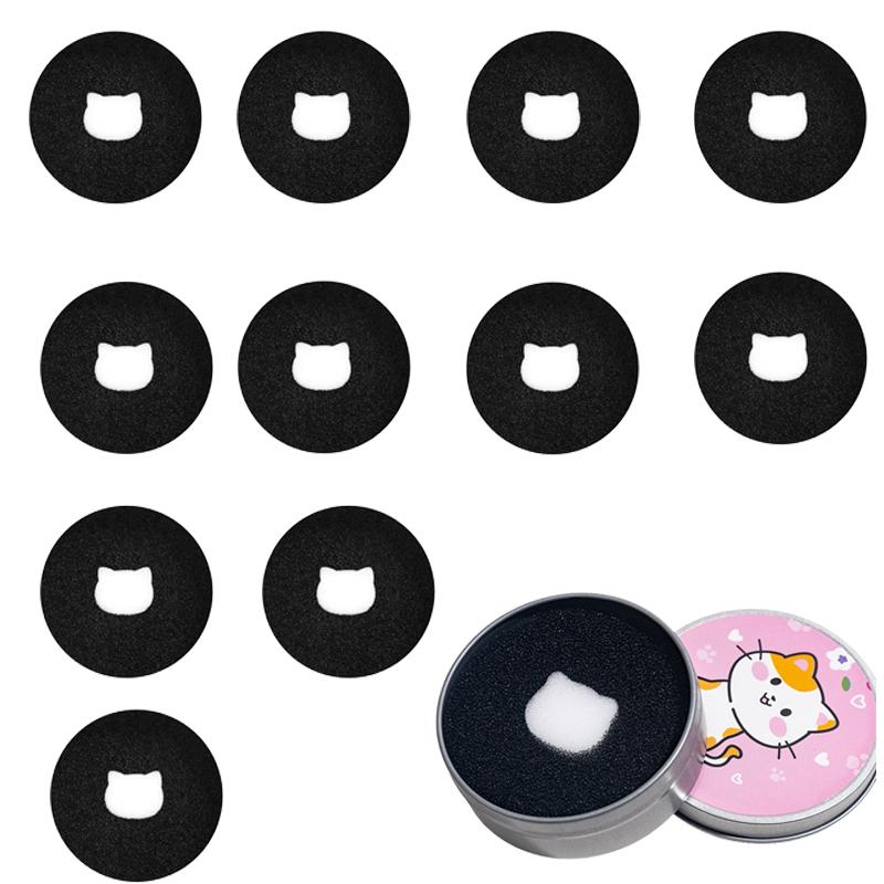 Makeup Brush Cleaner Sponges Cosmetic Brush Drying Wash Eyeshadow Color Removal Portable Cleaning Case Tool