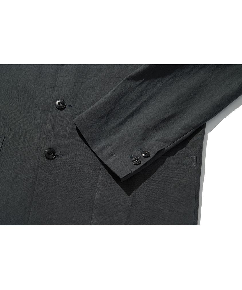 Moaa Soso Linen Jacket (Charcoal)