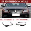 KBL3 Car Front Upper Headlight Trims Sealing Cover For W204 C200 C250 C300 C350 C280 2007-2011 2048260991 Seal Strips