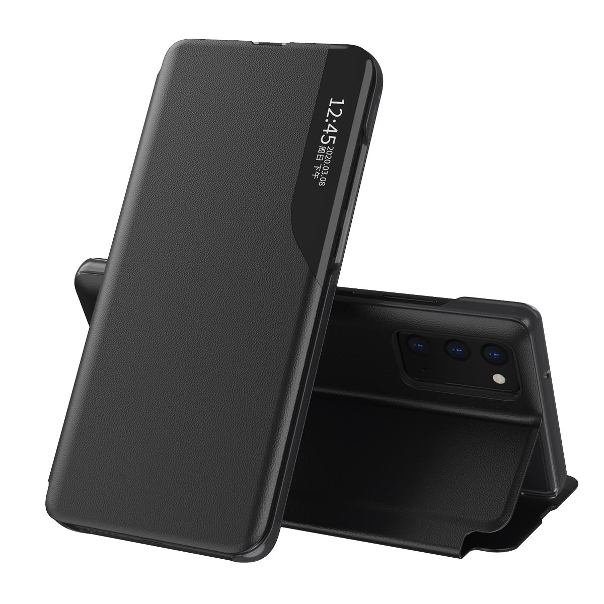 

Розумний фліп-кейс для Samsung Galaxy S25 S24 S23 Ultra S22 Plus Шкіряна кришка з підставкою для Samsung A16 A26 A36 A56 A06 A15 A55 For Samsung S21 чорний