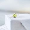 Natural Peridot Gemstone 925 Sterling Silver Jewelry Handmade Ring Birthday Gift RR-31-3