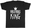 Volleyball King Unisexs Unisex TShirt Tee