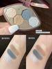 Girlcult Loulan Hippie Series Eye Shadow Palette Shimmer Matte Chameleon 4 Color Eye Shadow Make Up Sets Cosmetics