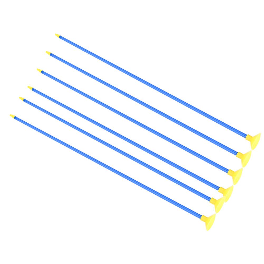 6pcs Creative Children Sucker Arrows for Archery Bow Youth Outdoor Sports Shooting Game Toy
